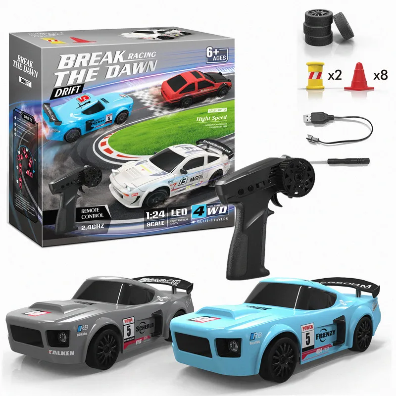 HOSHI S811 S812 S813 4WD 1/24 Радиоуправляемый Дрифт-Автомобиль 2 4 г высокоскоростной пульт дистанционного управления для детей подарок рождественские игрушки