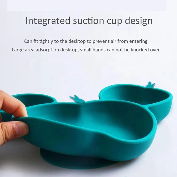 Baby Silicone Placemat Plate - Kids Table Placemat-Silicone Baby Plate