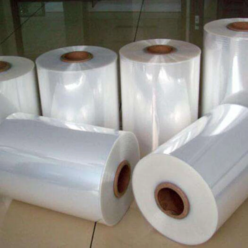 Chiners factory price Clear Polyolefin / POF / PET / PE / PVC heat shrink film in jumbo rolls