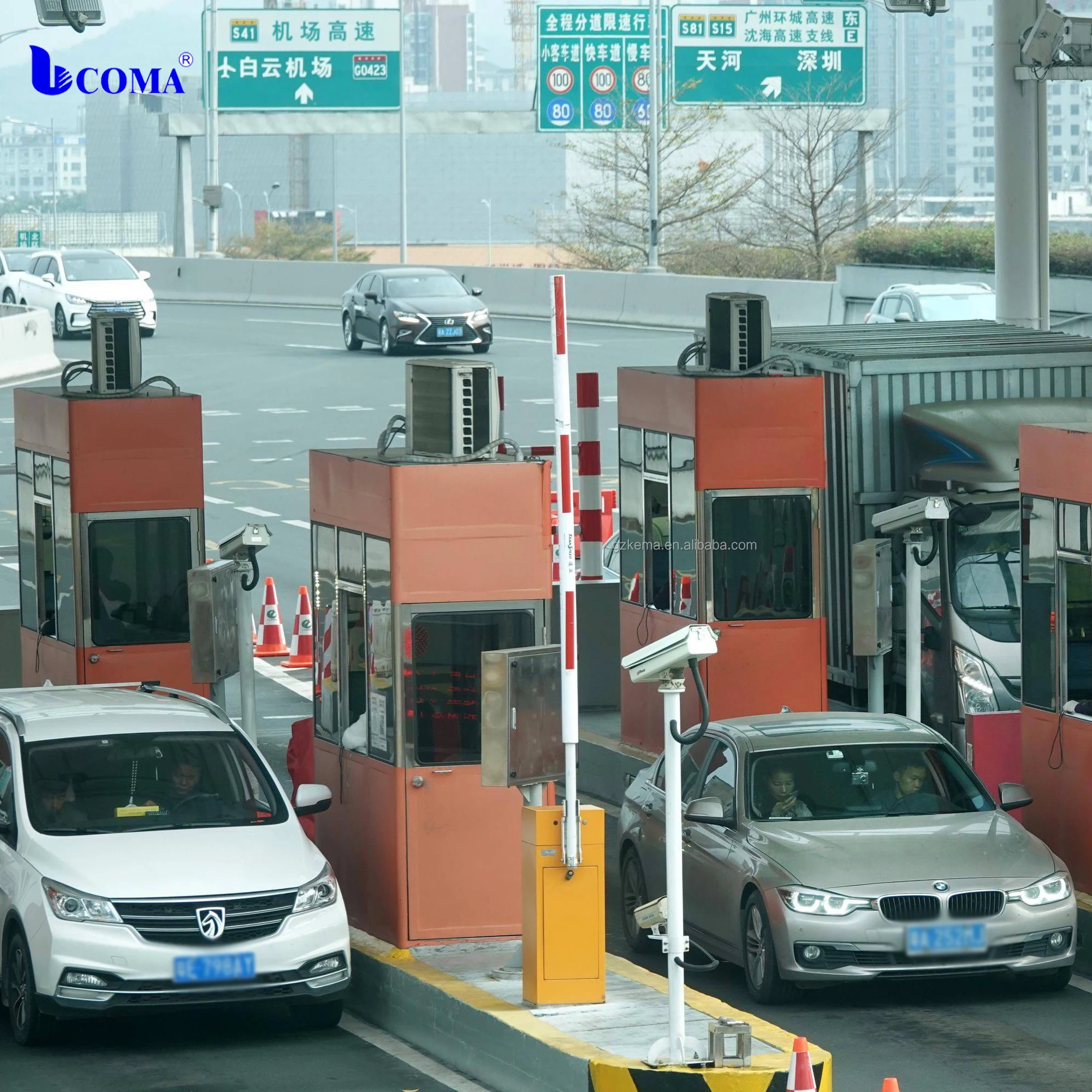 2023 Hot Sales Automatic Parking payment charging system for High Speed Toll Stations and Street intersections