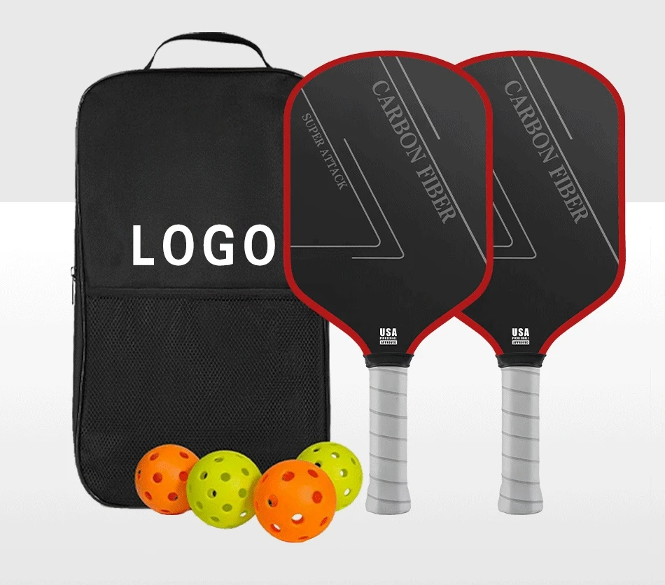 Pickleball Paddle - Ultimate HIGH END 16 мм японский Toray T700 сырое углеродное волокно CFS с отличной шероховатостью текстуры