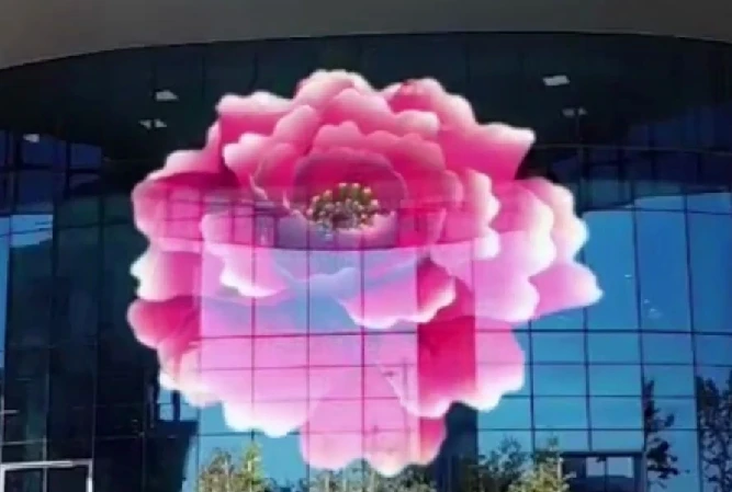 Invisiblee Advertising Led Crystal Film Screen Trans Crystal Screen Display Screens Panel Transparent Led Film