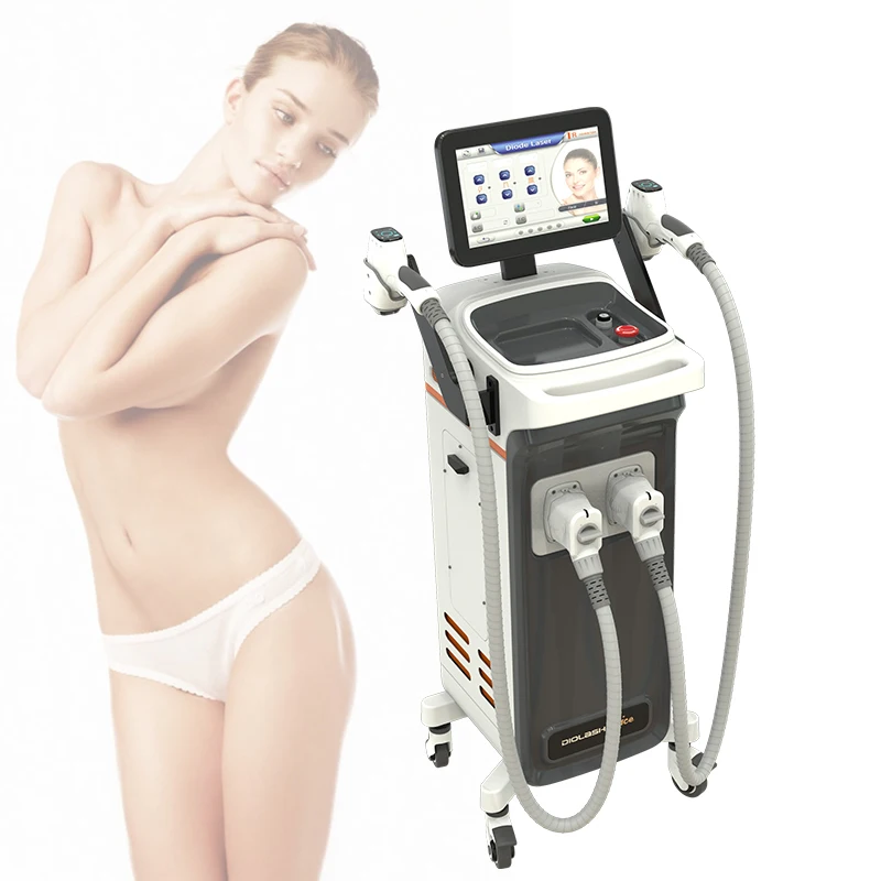 Nubway Latest 808 Diode Laser Hair Removal Machine 4 Wavelength Commercial Salon