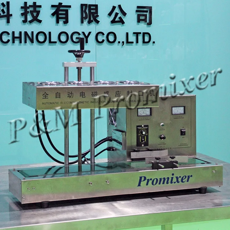Automatic Continuous Plastic Bottle Electromagnetic Induction Aluminum Foil Sealing Machine