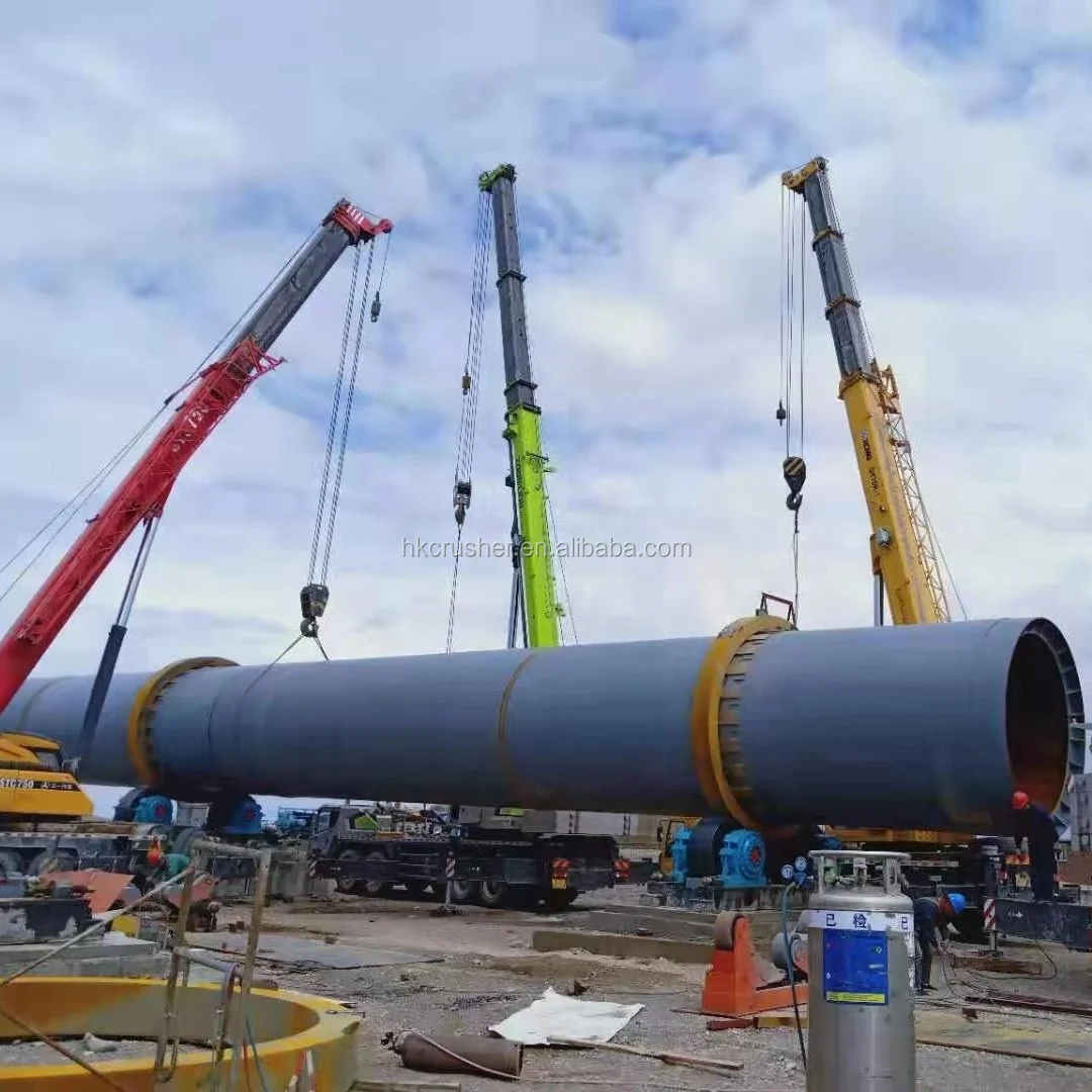 Capacity 20 to 1000 ton per day rotary calciner for active lime