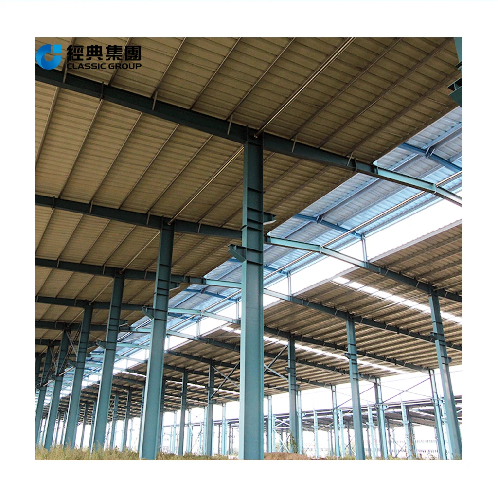 China Light Steel Structure Prefabricated Construction Hot Rolled H-Steel Building