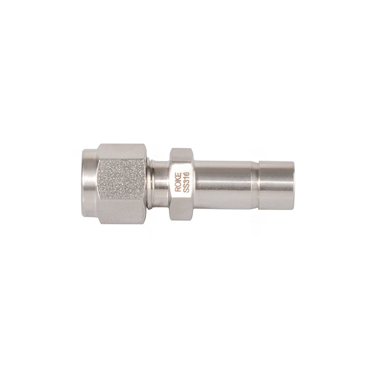 Manufacture OEM Stainless Steel Double Ferrule Compression Adapters Tube Fitting