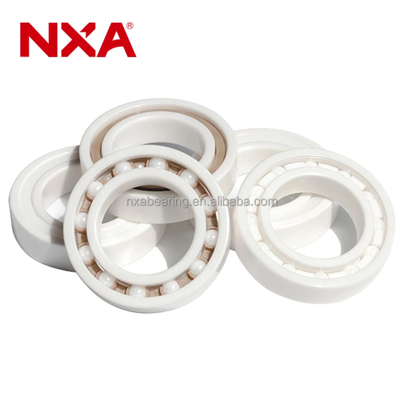 Ceramic bearing 608 626 6000 6004 6201 6202 6205 6301 6302 6805 6806 6901 6902 6905 CE Si3N4 ZrO2 Hybrid ceramic ball bearing
