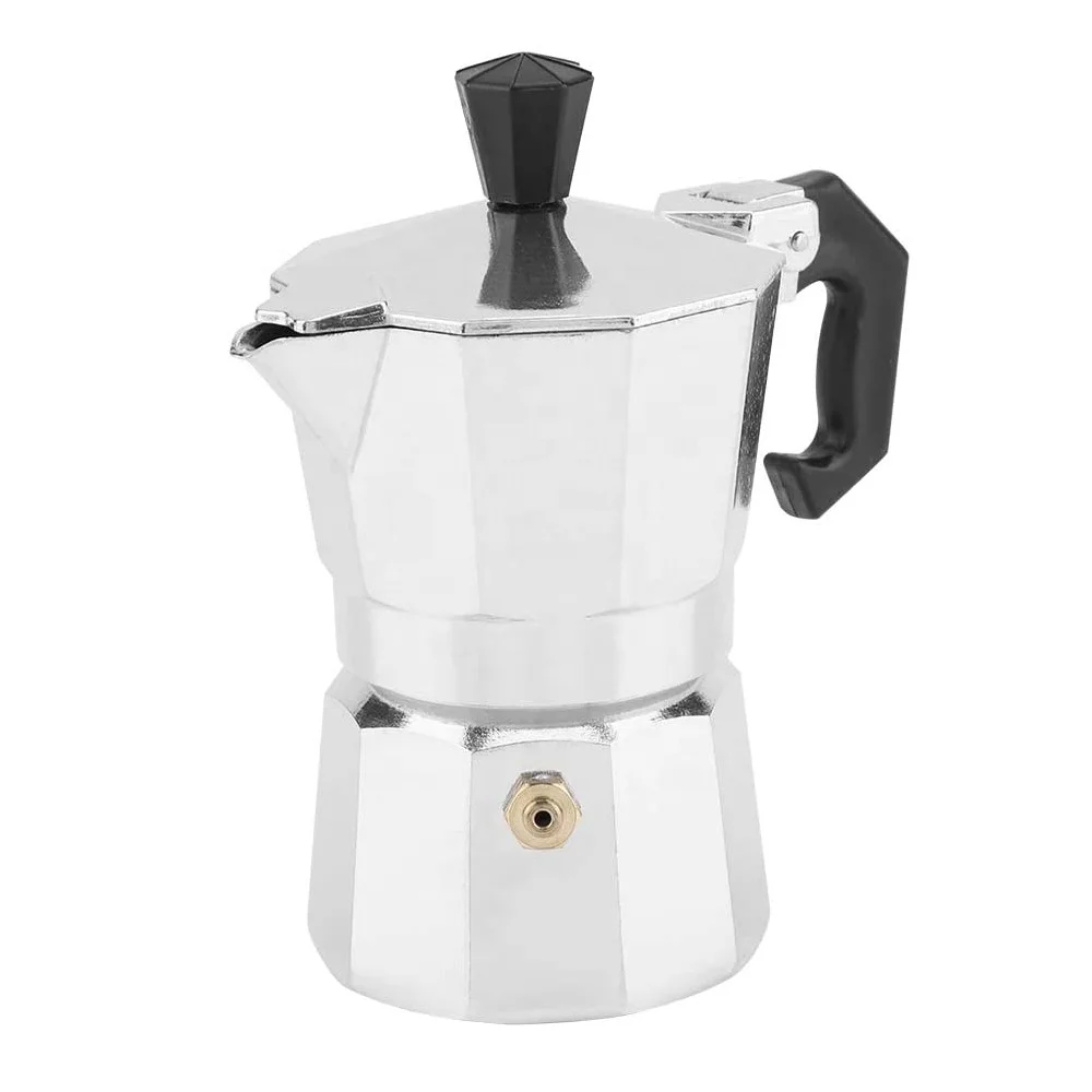 Hot Selling High Quality Professional Classic Aluminum Stovetop Espresso Coffee Maker Italian Moka Coffee Pot