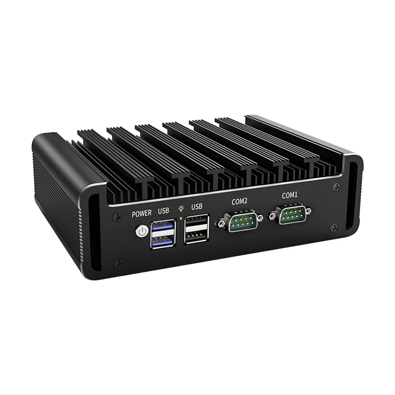 12th Gen 2.5G Soft Router J6412 Quad Core 4 In-tel i226-V 2500M LAN 2xDDR4 NVMe 2xRS232 Firewall Mini PC Computer Proxmox