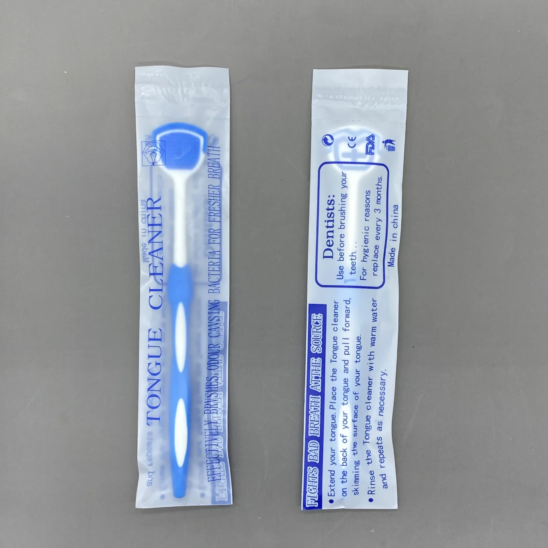 Oral Care Helps Fight Bad Breath Tongue Scraper Tongue Cleaner Brush