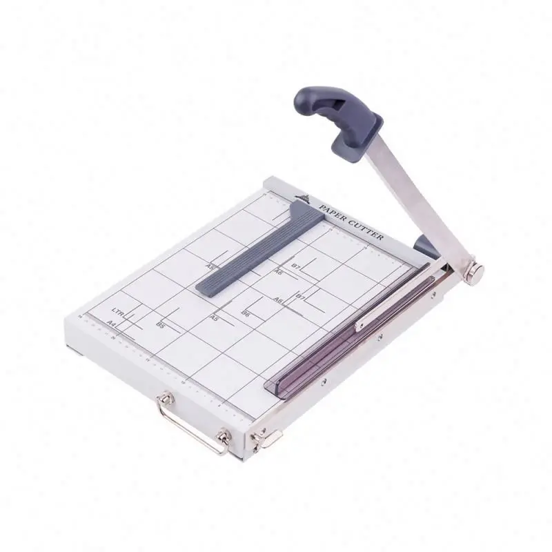 Wholesale Manual Office Paper Guillotine Paper Cutter A4 Paper Trimmer Metal Base Material