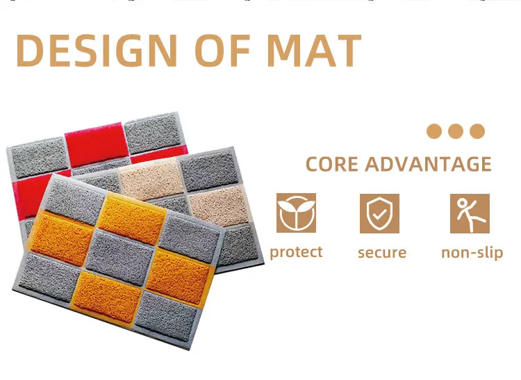 hot sale entrance doormat indoor and outdoor mat custom door mats floor carpet for home