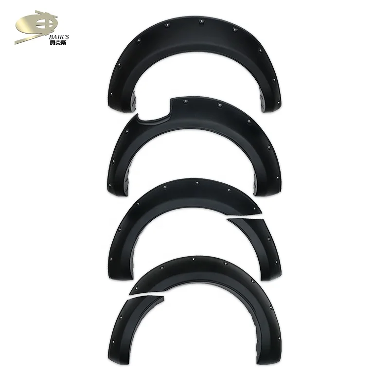 Накладка на крыло из АБС-пластика карманный стильный свод колеса матовый черный для Ford Ranger T7 2015-2017 другие внешние аксессуары 2016
