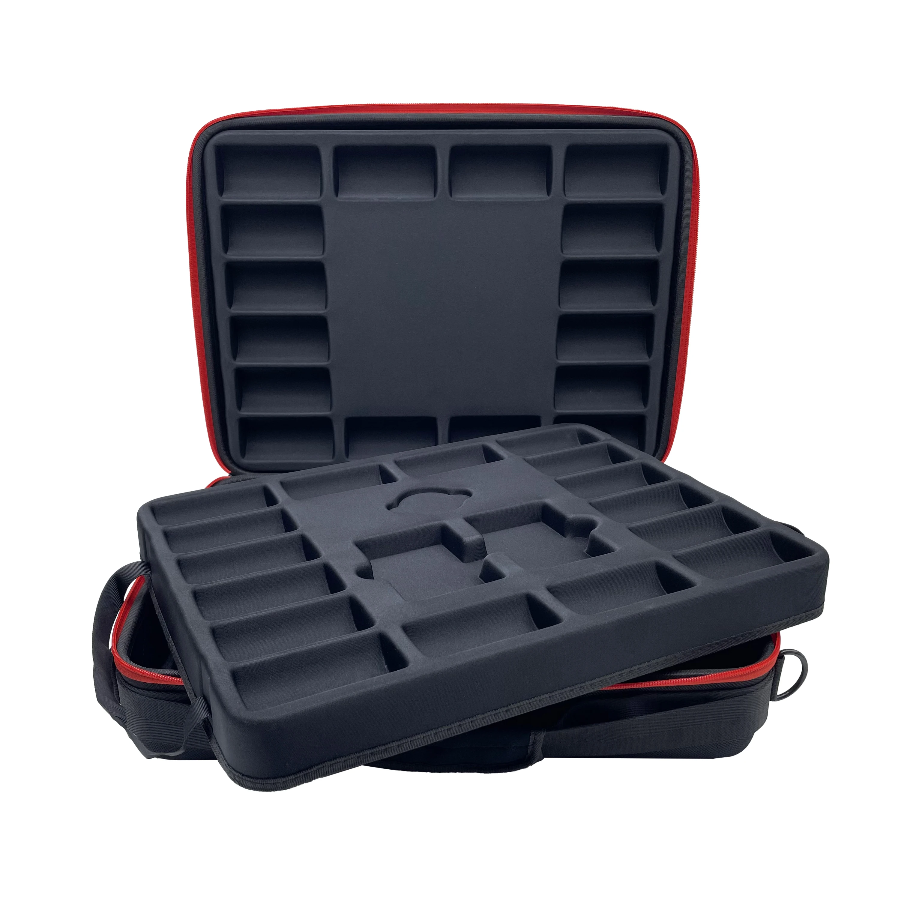 Custom chip 1000 bag EVA case eva chip bag portable zipper entertainment kit