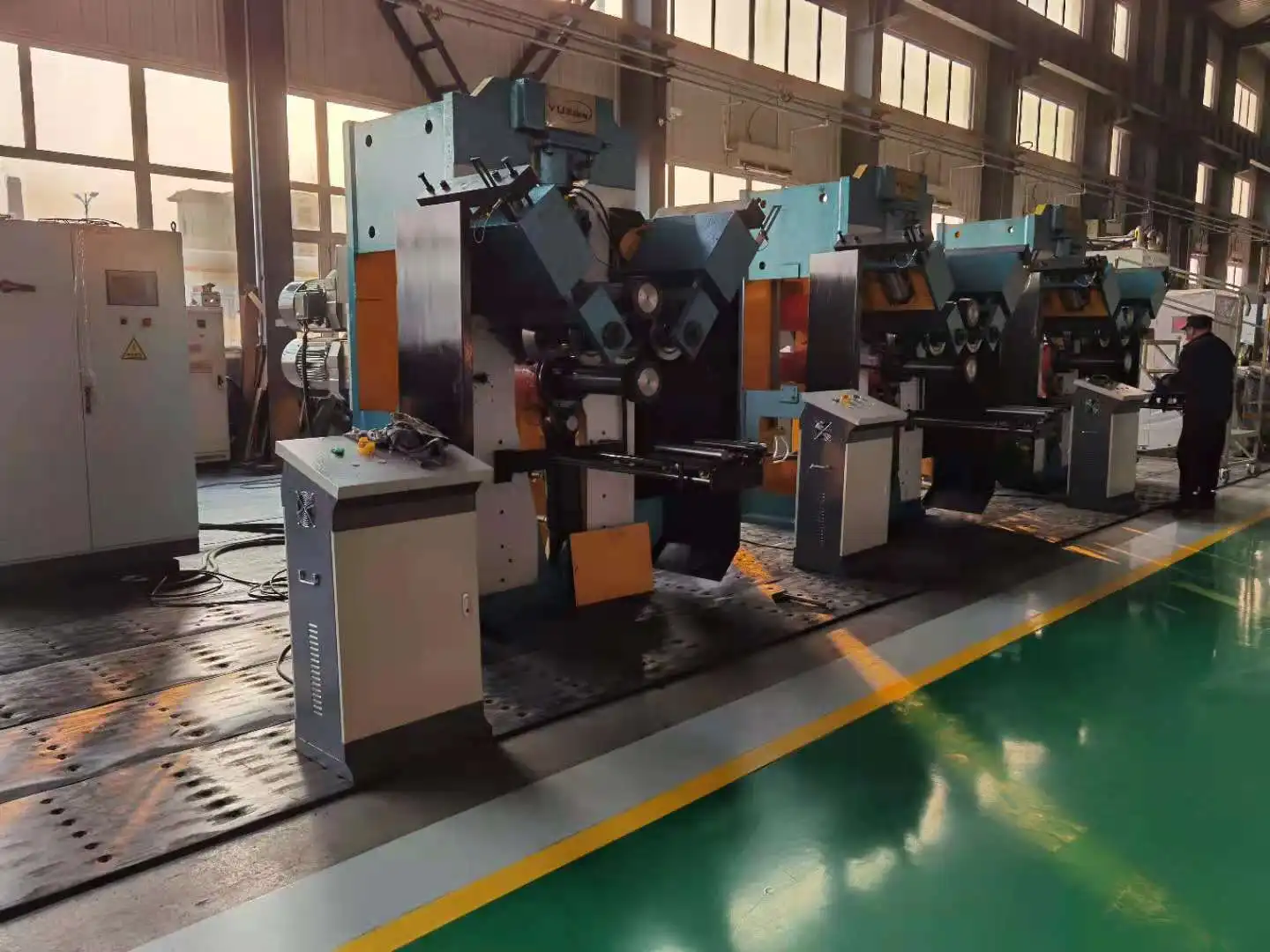 Car steel wheel rim forming production line for 12-17inch & 17-24inch