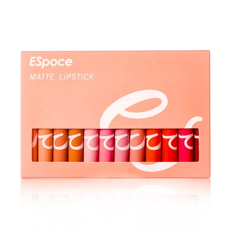 Wholesale Custom Manufacturers Makeup Lipstick Set Custom Logo Long Lasting Waterproof Matte Lipstick Kits private label
