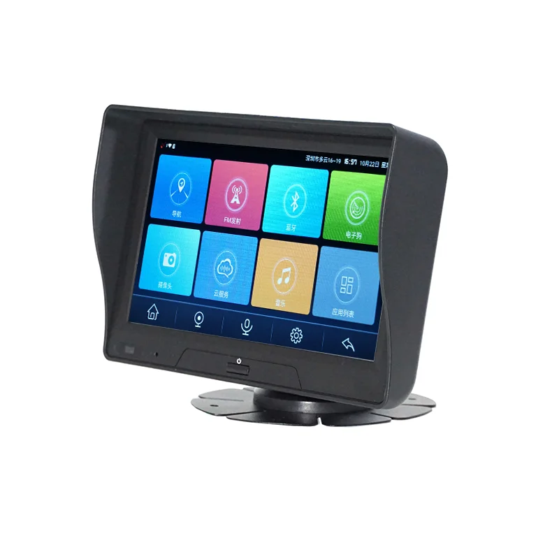 China Manufacturer Navigation Recording Monitor 7 Inch Touch Screen Monitors