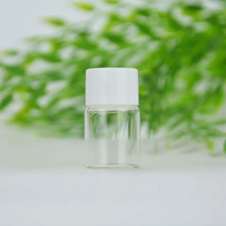 New Type Of Lid Thickened Lead-free Glass Small Medicine Grade Bottle Transparent Glass Sealed Jar Medical Capsule Bottle Jar