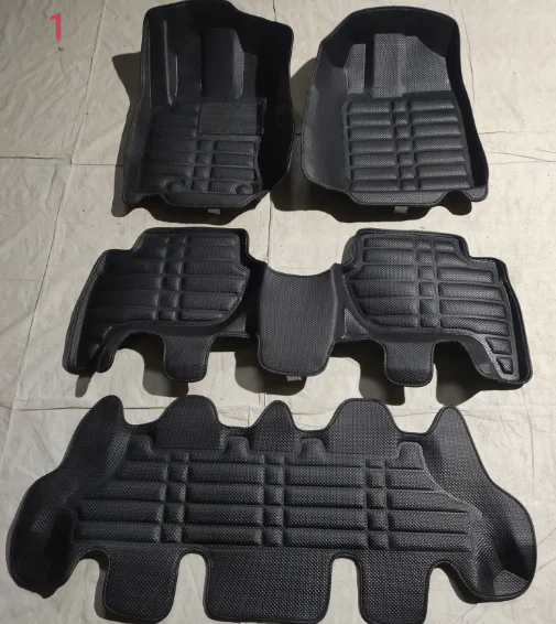 Diamond Hot Pressed New Design Pvc Leather 2 Rows Car Floor Mats High Quality Special Car Mats For Mazda CX-5  2018-2023