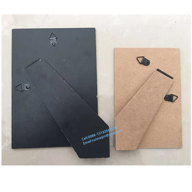 Photo frame backing board MDF photo frame backs with A type easel for photo frame accessories 10x15 13x18 18x24 20x30 24x30