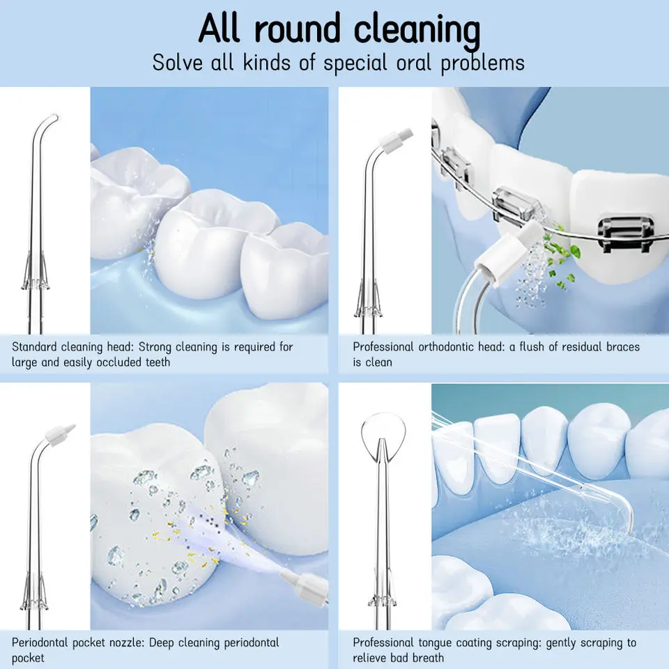 water dental flosser with smart electric toothbrush rechargeable water dental flosser with electric toothbrush
