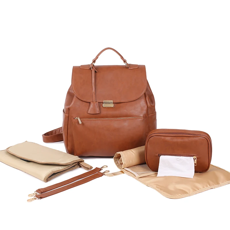 hot sales Large Capacity Diaper Bag Backpack anti-theft lock Multifunction Travel Back Pack Maternity Baby Nappy Changing Bags