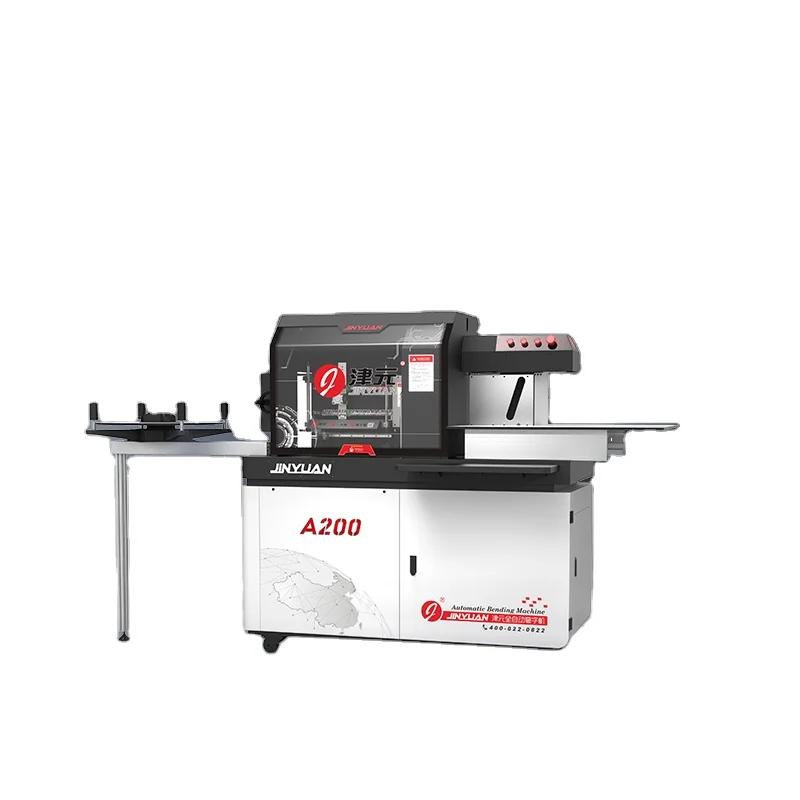 
JINYUAN ACCUTEK SS and Aluminum channel letter bending machine for 3D channel letter 