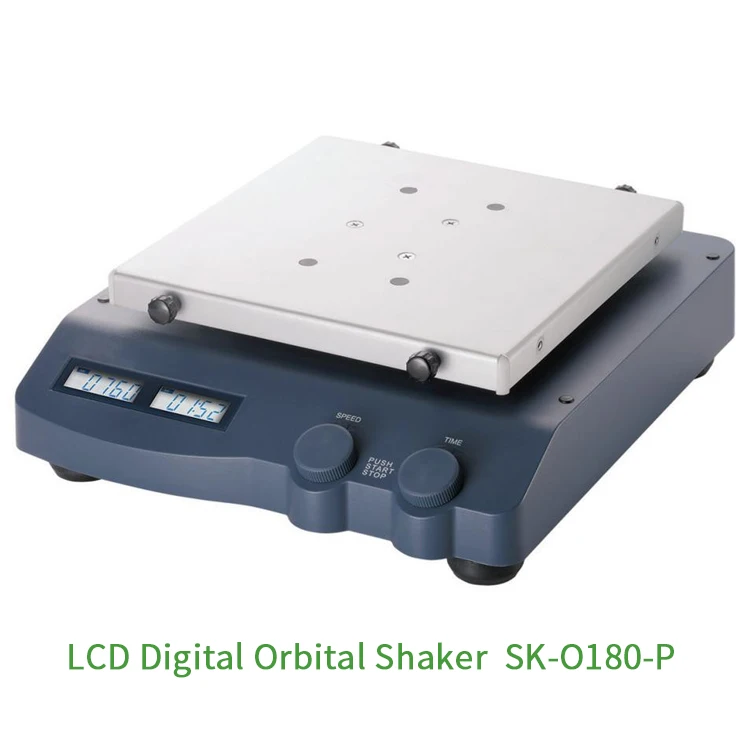 Laboratory Equipment Supplier Culture Dish Mixing Brushless DC Motor LCD Digital Orbital Shaker