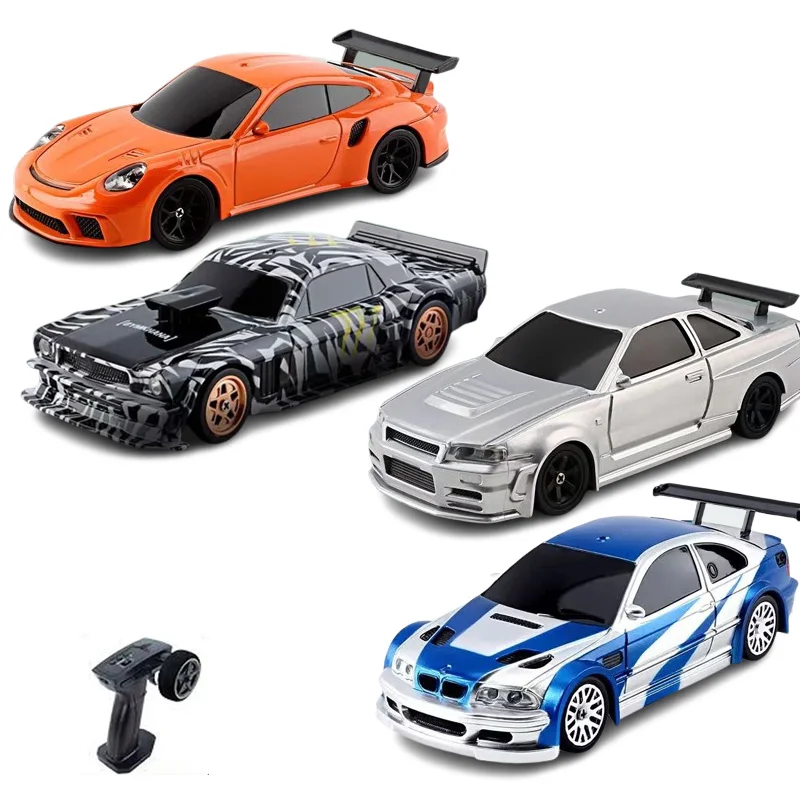 Mini size 1:43 Electric 4x4 gyro high speed Models remote control rc car drift cars