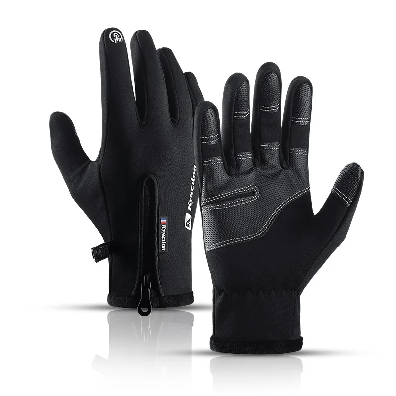 Ozero 100% Polar Fleece Thermal Winter Hand Wears Gloves For Cold Weather Driving Hiking Snowing Running Cycling .