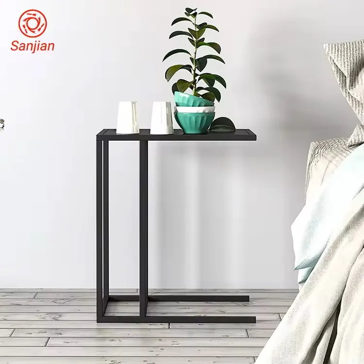 Sanjian KD structure slim living room furniture design home laptop desk sofa side table bedside table