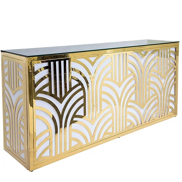 барная мебель прямоугольник закаленное стекло верх плексиглас украшения внутри светодиодная барная стойка