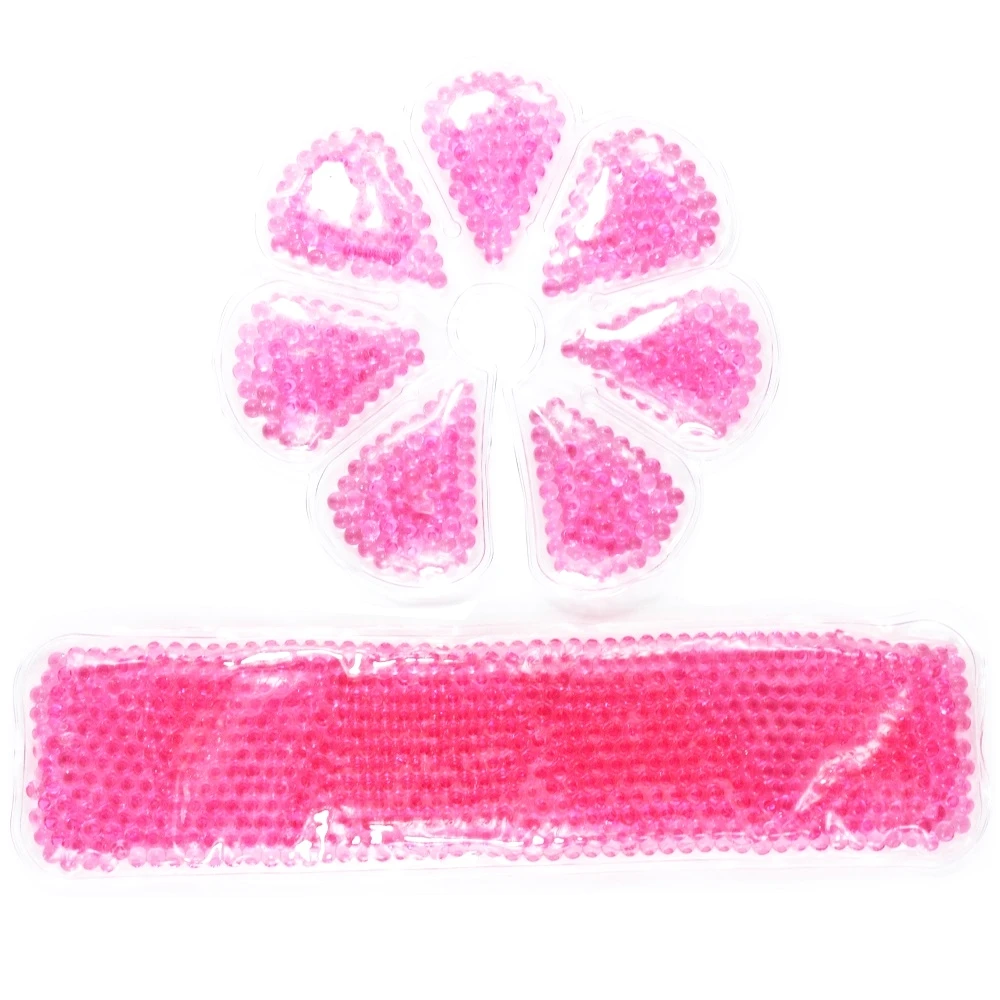 
PVC nipple reusable gel pack set women Hot &cold perineum and breast cooling pad 