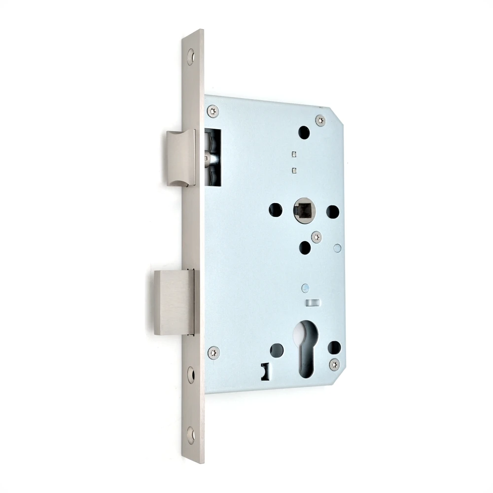 The best selling in HK market BS 70mm CC 72mm stainless steel 304 mortise lock body for fireproof door made in China