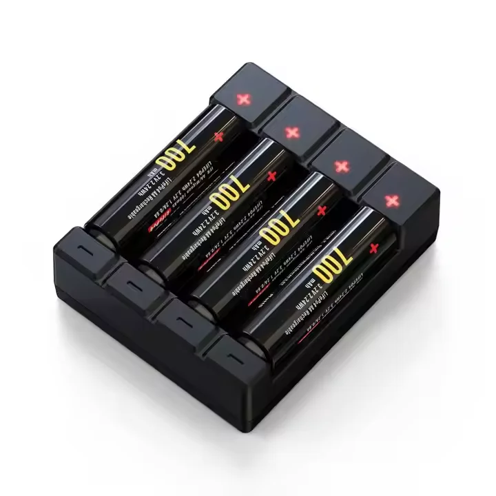 Lightjoy Chocolate-4 зарядное устройство 1-4 шт. AAA/AA 10440/14500 NiMH/li-ion 2-USB | C4