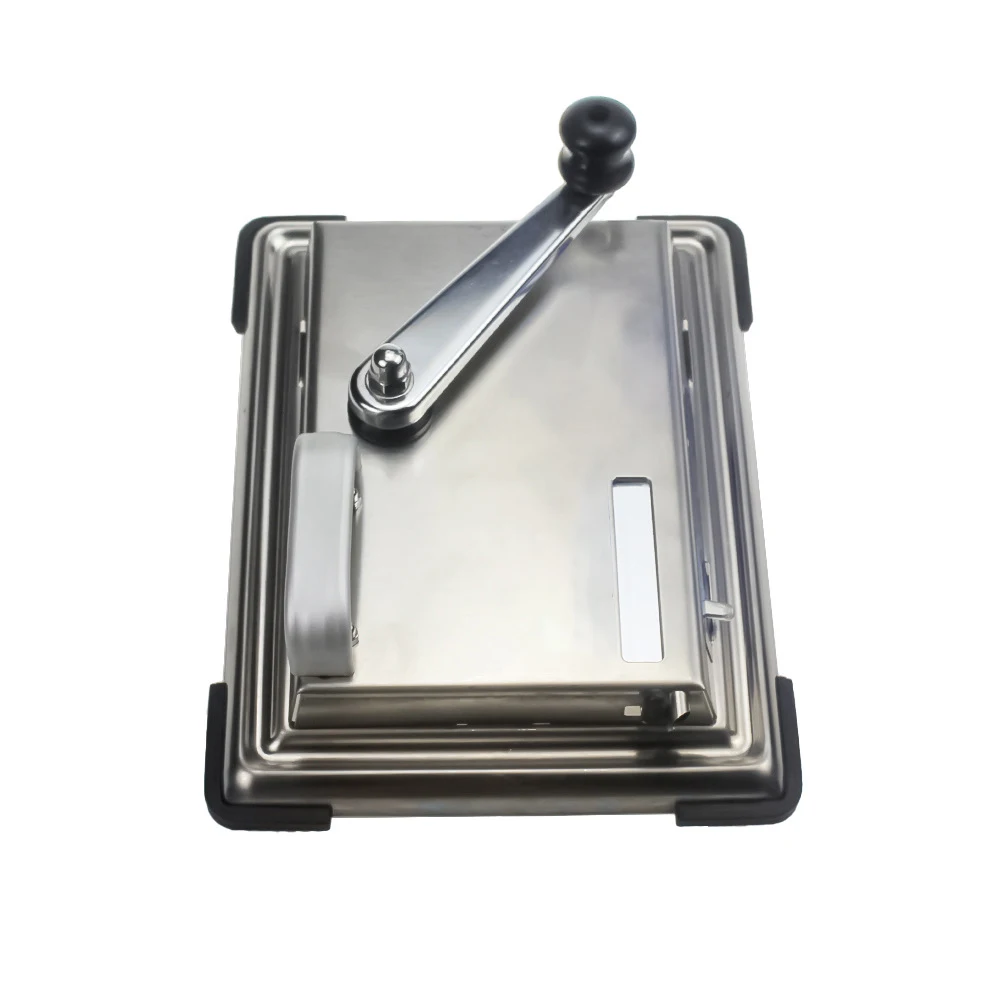 Wholesale 8.0mm Custom Logo Sturdy Stainless Steel Tobacco Manual Cigarette Rolling Filling Machine with Crank
