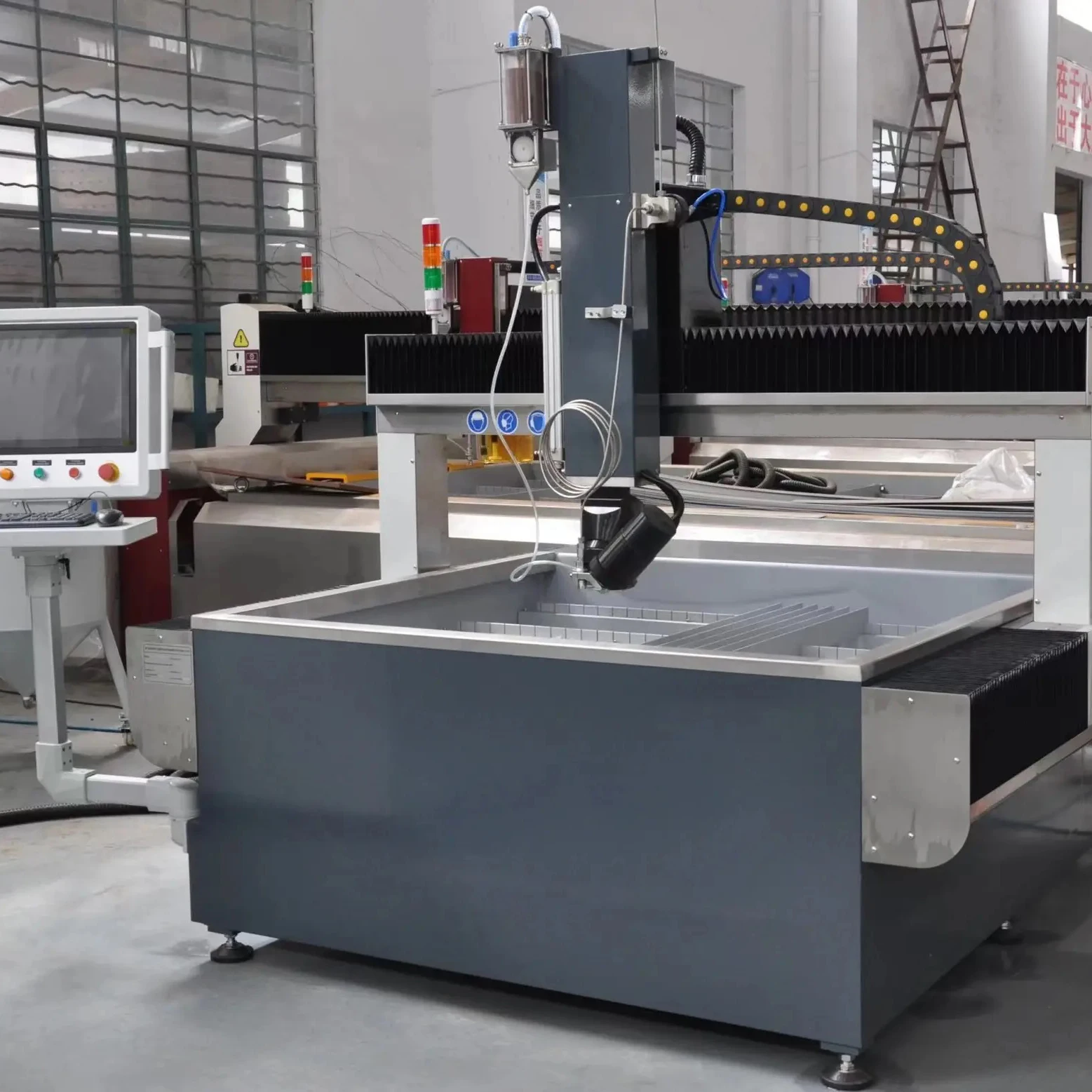Mingcheng Unique Design Desk Water Jet Cutting Aluminum Machine Water Jet Cutting Machine Marble Jet Water Cutting