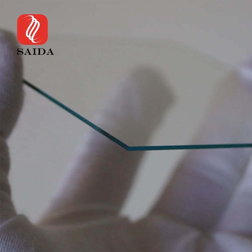 Custom low iron high transparent 100*100*1.1mm ITO indium tin oxide coated conductive glass
