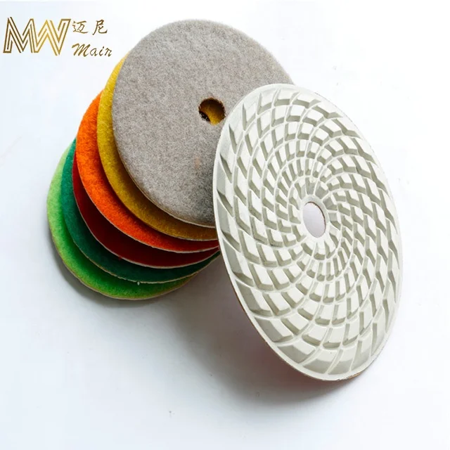 Hot products to sell online abrasive wet using terrazzo diamond polishing pads