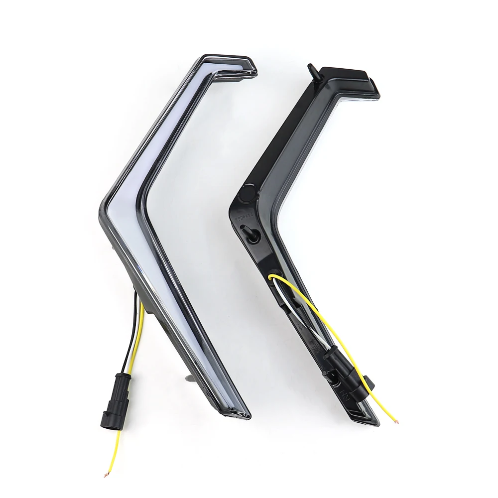 Led Street Legal Light RZR Fang Lights Acccent Lights For 2019-2022 Polaris RZR
