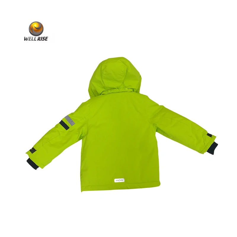 Premier high quality winter kid ski wear with detachable hood waterproof windproof kid ski jacket outdoor for boy