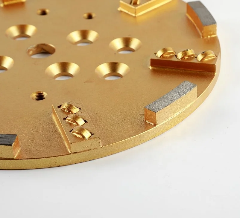 
250mm concrete grinding disc PCD diamond grinding plate pcd disc 