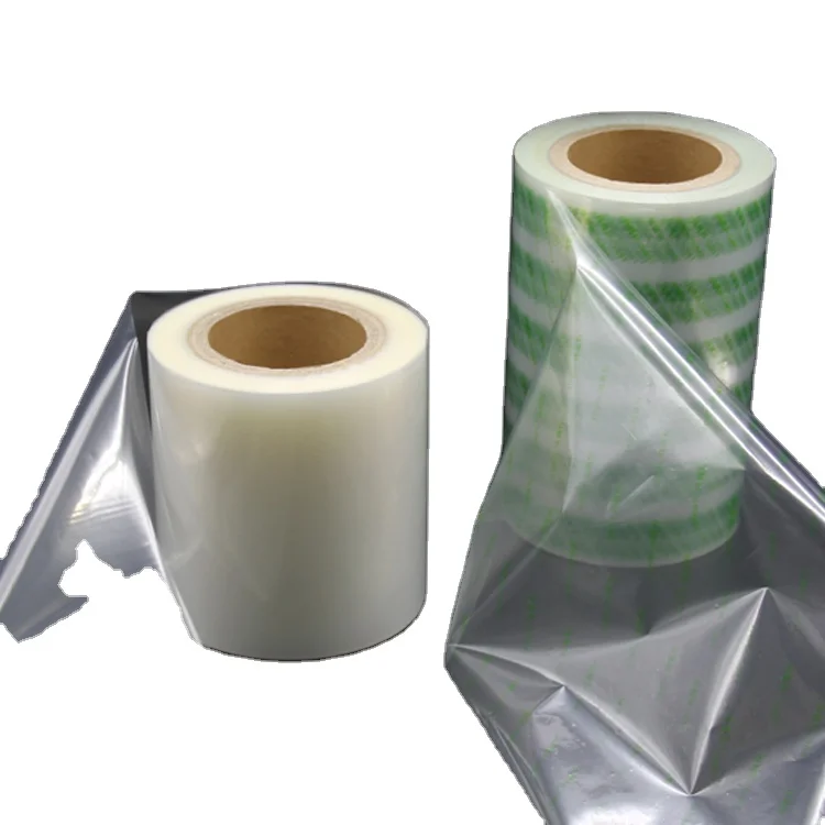 PET laminated with PE transparent food grade packaging plastic roll film package roll For powder flour