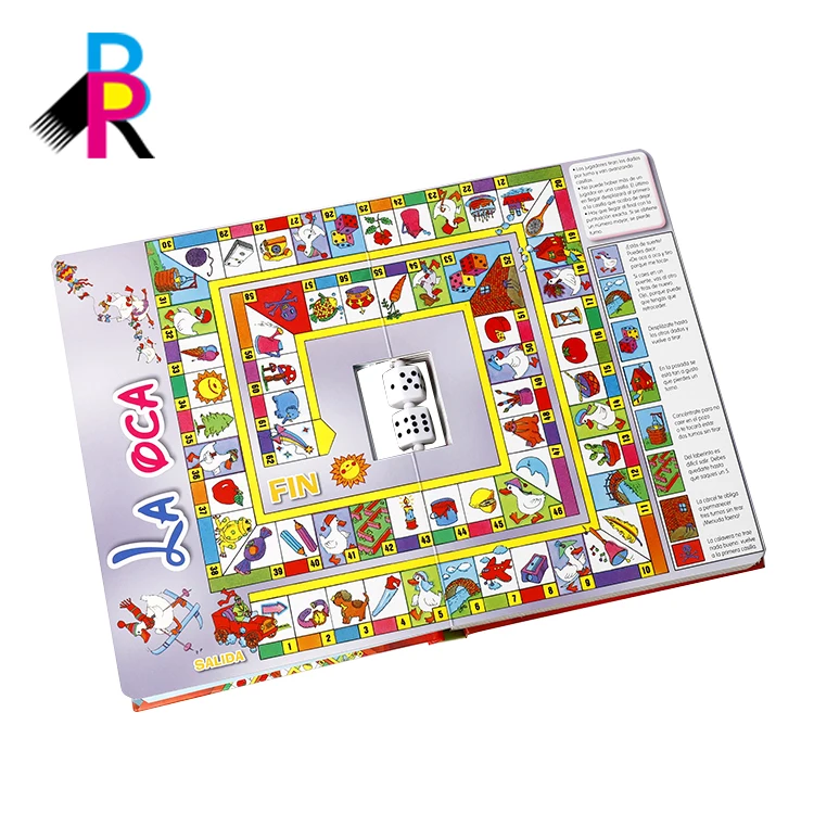  Оптовая продажа индивидуальные яркие детские Картонные Книги с принтом для обучения