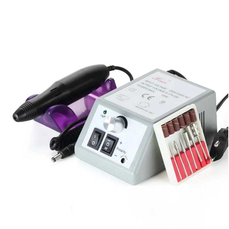 B2000A electric acrylic nail drill machine 35000 rpm professional nail drill strong set machines for acrylic electric nail drill