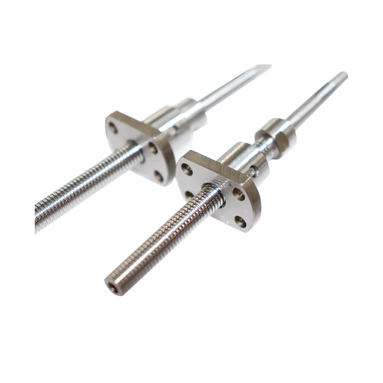 China wholesale 300-1500mm linear bearing manufacturing miniature 0802 c3 TBI long ballscrew nut rod lead cnc ball screw