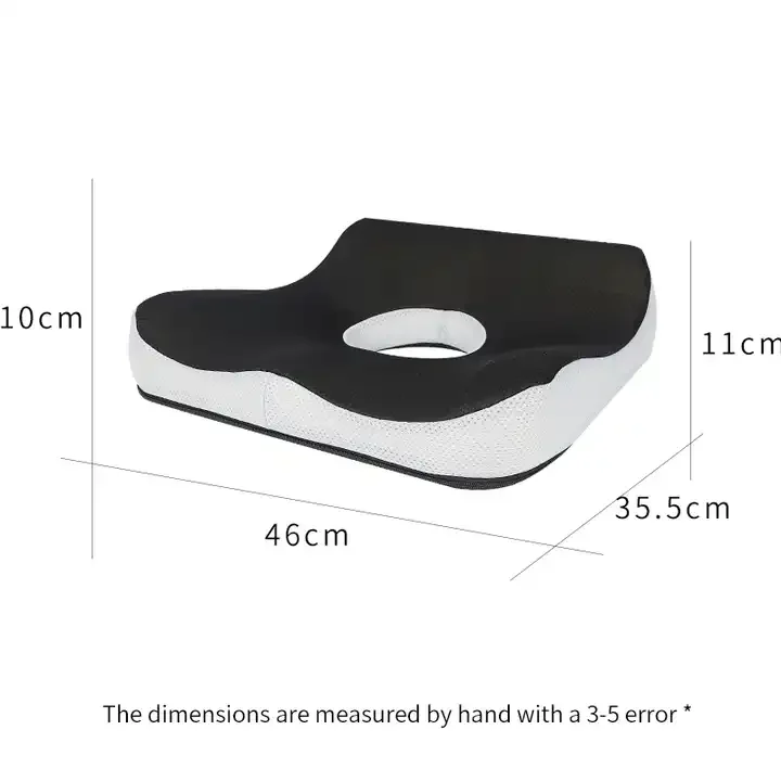 2024 New Donut Seat Cushion, Better Support Chair Cushion with Low Lumbar Support, Coccyx Pain Relief Desk Chair Cushion