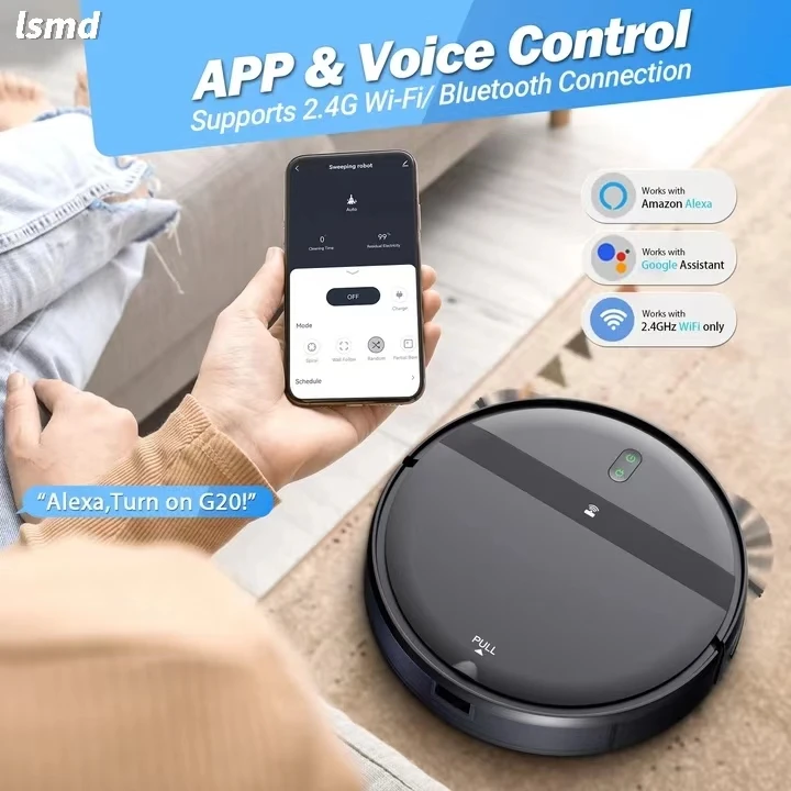 Лидер продаж мобильный телефон Wi-Fi/приложение 2-в-1 робот-пылесос с автоматической зарядкой