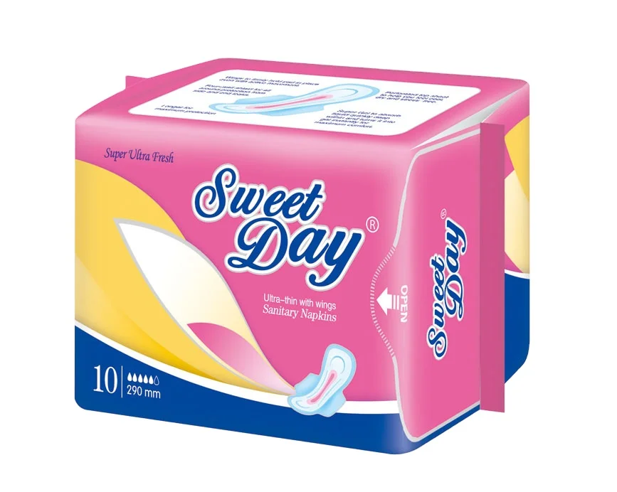 360mm Women sanitary Pads manufacturer in Fujian China